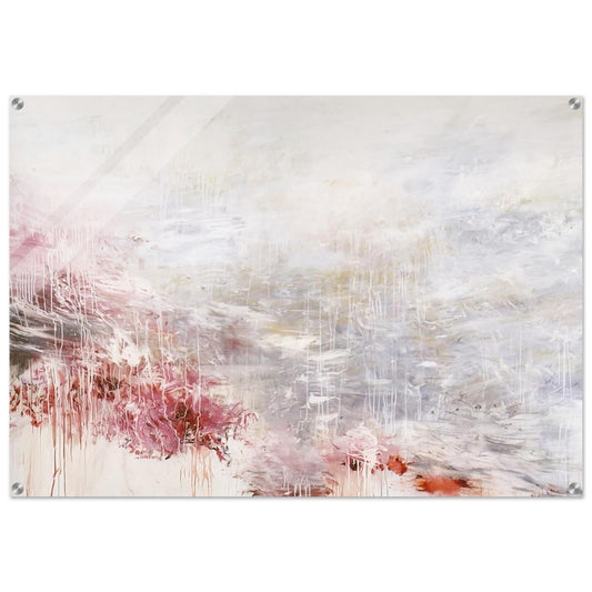 Hero and Leander  To Christopher Marlowe  [Rome] - Cy Twombly Acrylic Print - 70x100 cm / 28x40″ inches | Cy Twombly Wall Art | Cy Twombly Prints