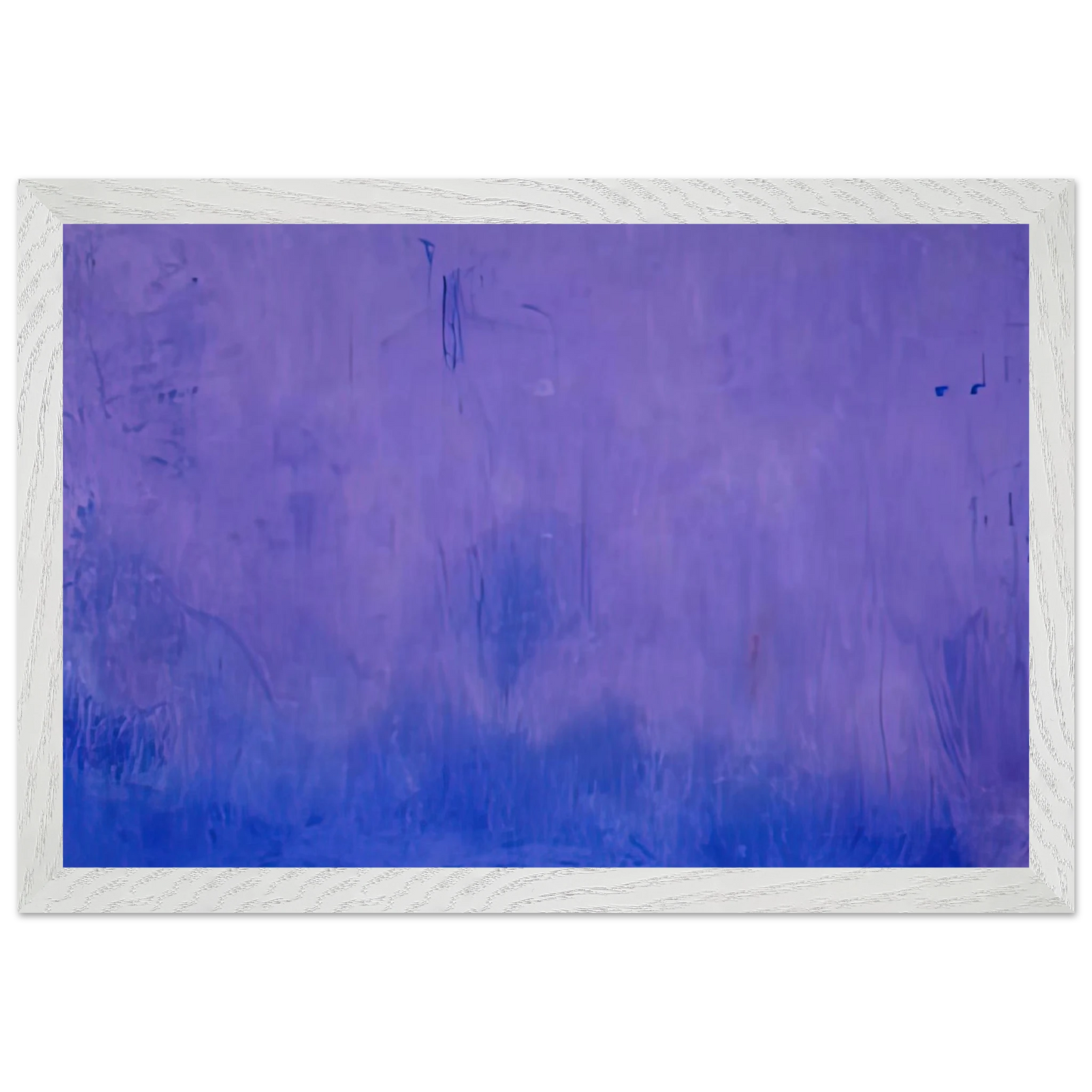 Helen Frankenthaler - Warming Trend, 2002- Wall Art - 60x80 cm / 24x32 inches - Premium Wooden Framed Poster With Fine Art Paper - Black frame