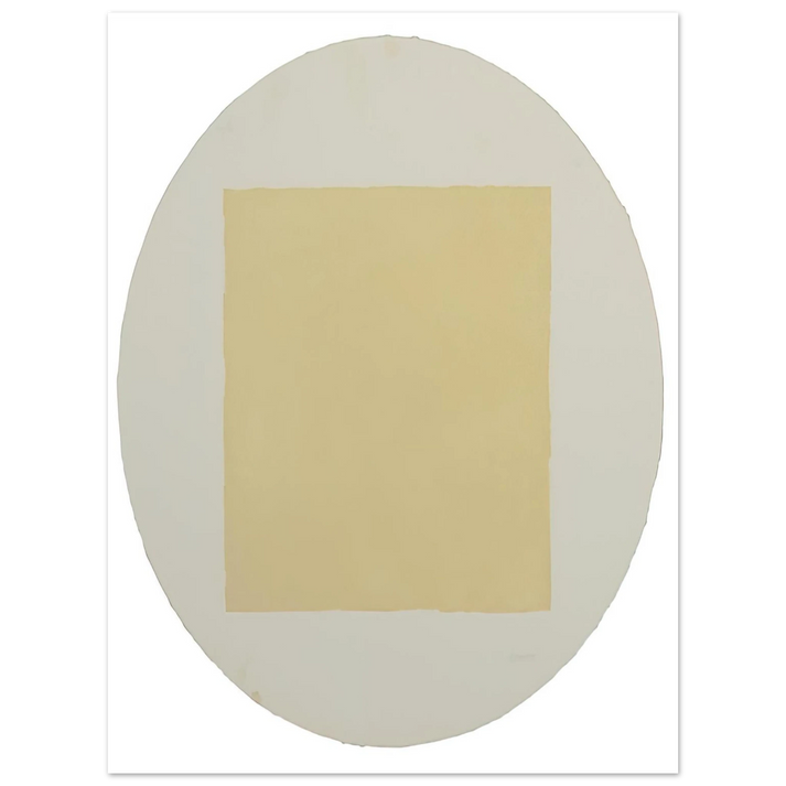 Robert Ryman - Untitled from Seven Aquatints  75x100 cm / 30x40inches Fine Art Poster