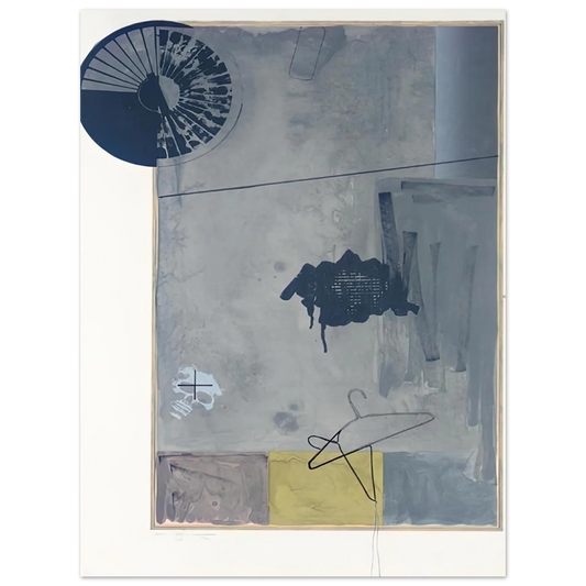 Jasper Johns - EVIAN Fine Art Poster - Default Title