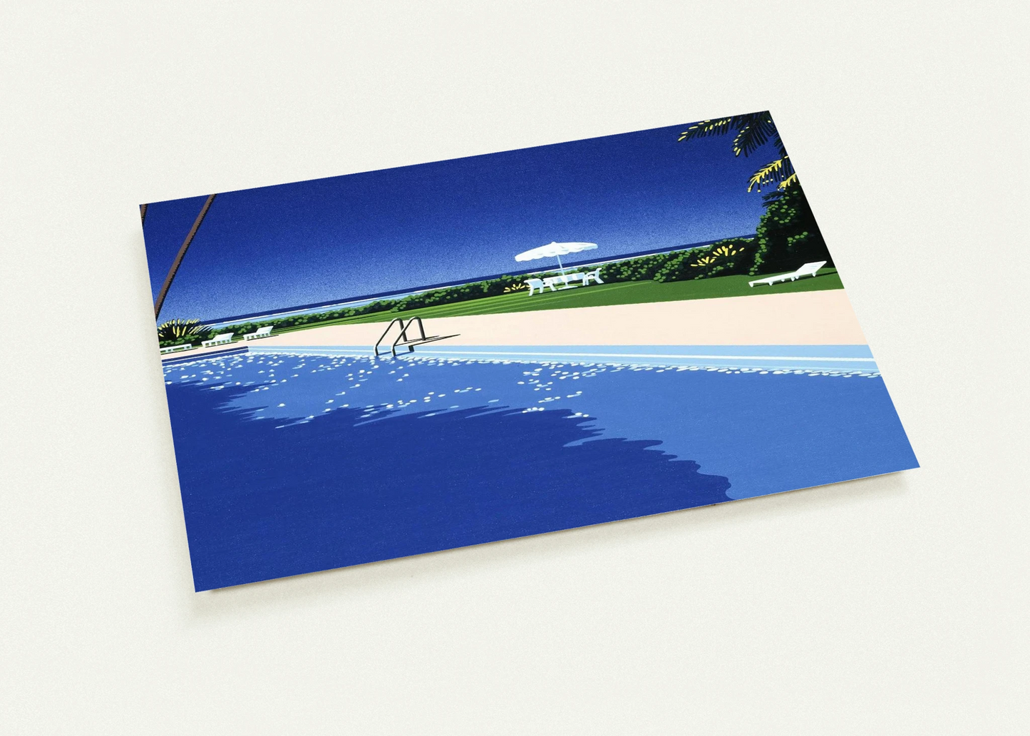 Deck By Hiroshi Nagai Pack of 10 Post Cards | Hiroshi Nagai Post Cards | A6 (10.5 x 14.8 cm) - 4.1 x 5.8 inches