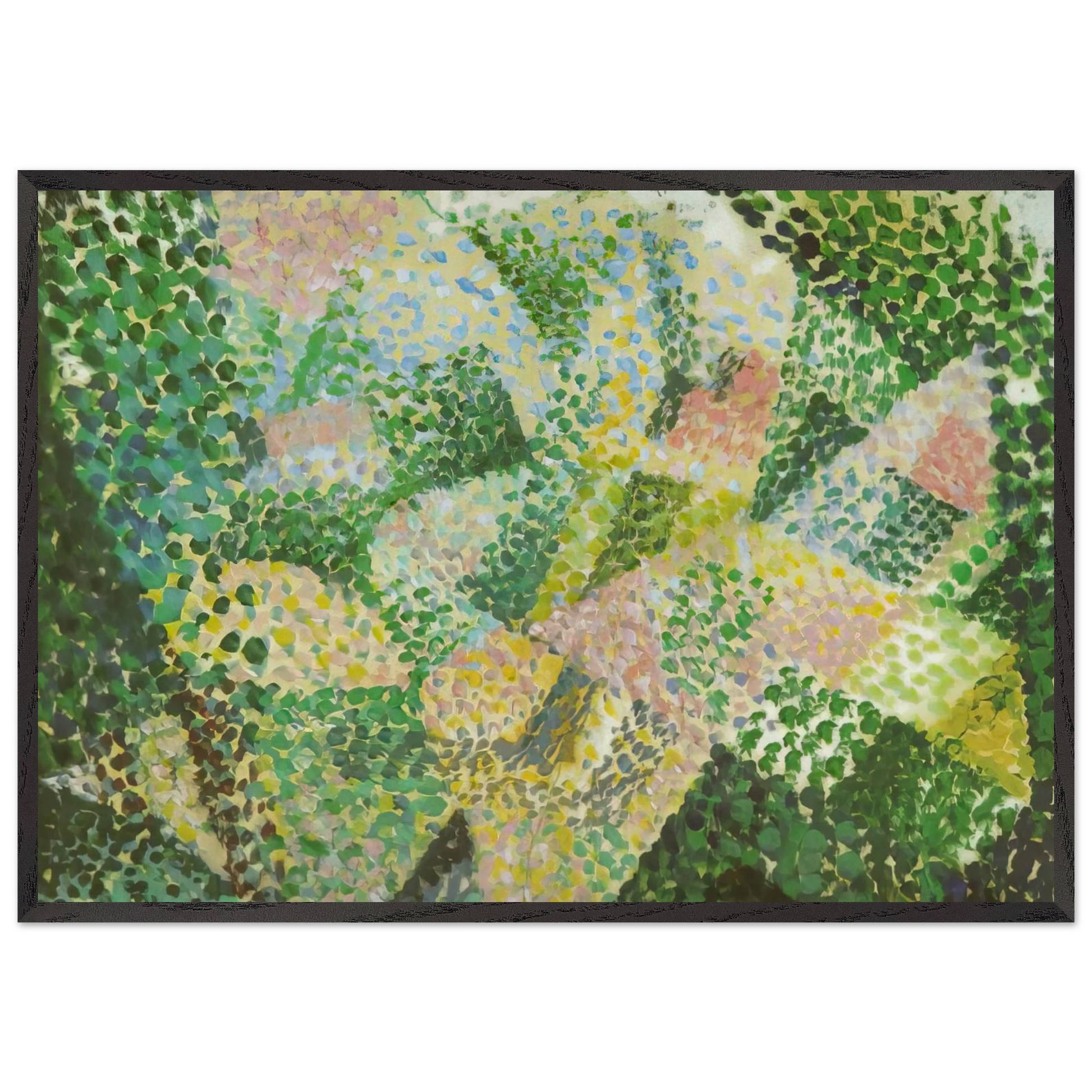 UNTITLED LANDSCAPE NEAR MADRID - Salvador Dali Framed Art Print – Black Wooden Frame - Default Title - -Framed Art Print