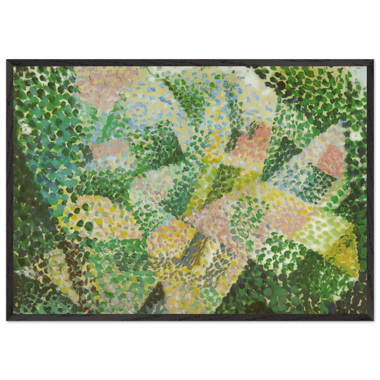 UNTITLED LANDSCAPE NEAR MADRID - Salvador Dali Framed Art Print – Black Wooden Frame - Default Title - -Framed Art Print