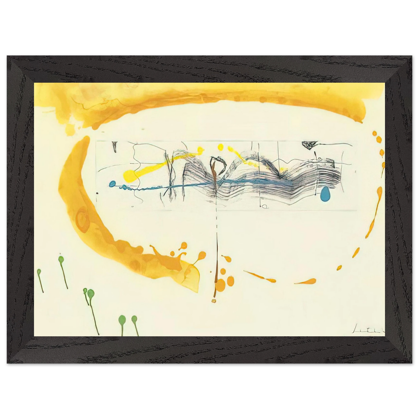 Helen Frankenthaler - Making Music - 2000 Wall art - 15x20 cm / 6x8 inches - Fine Art Poster - -