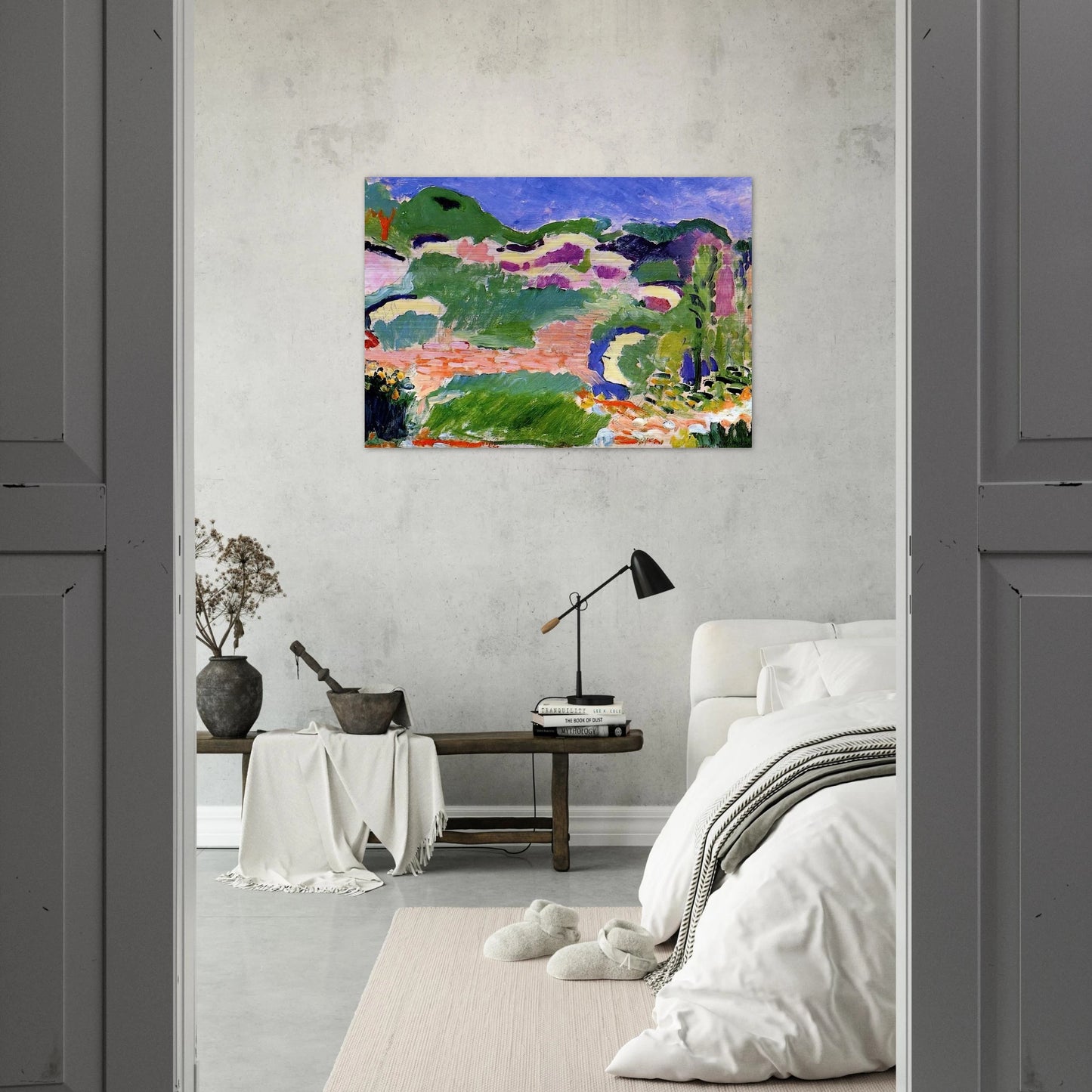 LES GENETS 1905 - Henri Matisse Brushed Aluminum Print - 70x100 cm / 28x40 inches | Henri Matisse Aluminum Print | Henri Matisse Prints