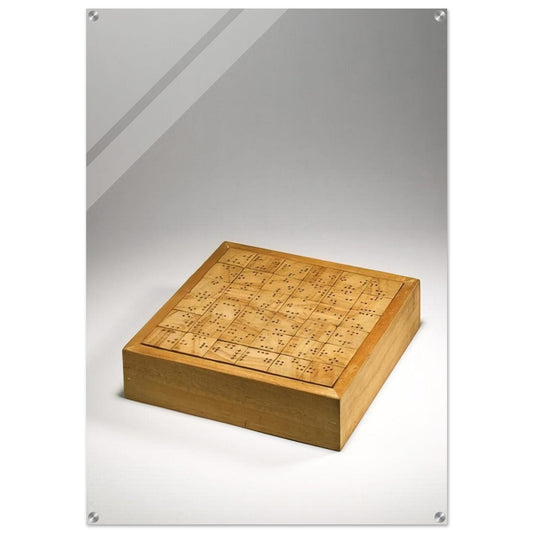 DAMA 1968 - Alighiero Boetti Acrylic Print - 70x100 cm / 28x40″ inches