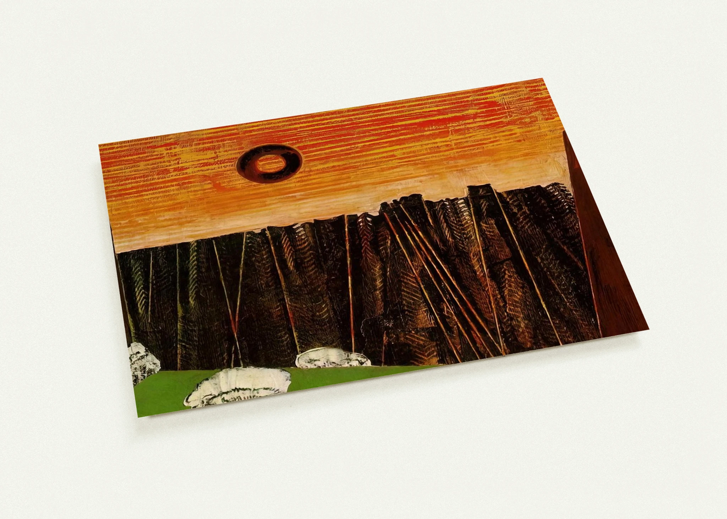 Fishbone Forest By Max Ernst Pack of 10 Post Cards | Max Ernst Post Cards | A6 (10.5 x 14.8 cm) - 4.1 x 5.8 inches