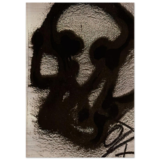 EQUATION III 1987 - Antoni Tapies Brushed Aluminum Print - 70x100 cm / 28x40 inches | Antoni Tapies Aluminum Print | Antoni Tapies Prints