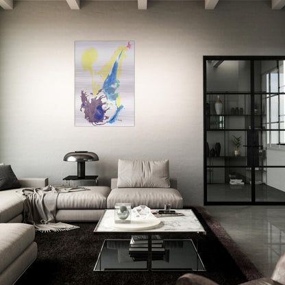 Moving Day - 1961 - Helen Frankenthaler Brushed Aluminum Print - 70x100 cm / 28x40 inches | Helen Frankenthaler Aluminum Print | Helen Frankenthaler Prints