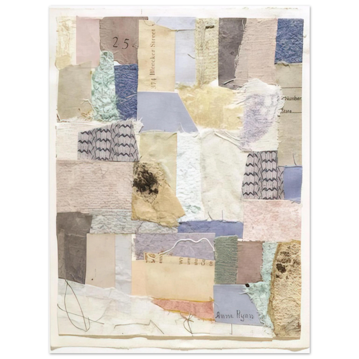 Anne Ryan - Number 334 - Abstract Expressionism  75x100 cm / 30x40inches Fine Art Poster