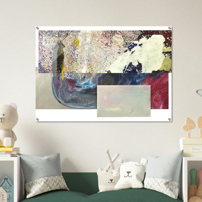 Newly Little - Sam Gilliam Acrylic Print - 70x100 cm / 28x40″ inches | Sam Gilliam Wall Art | Sam Gilliam Prints