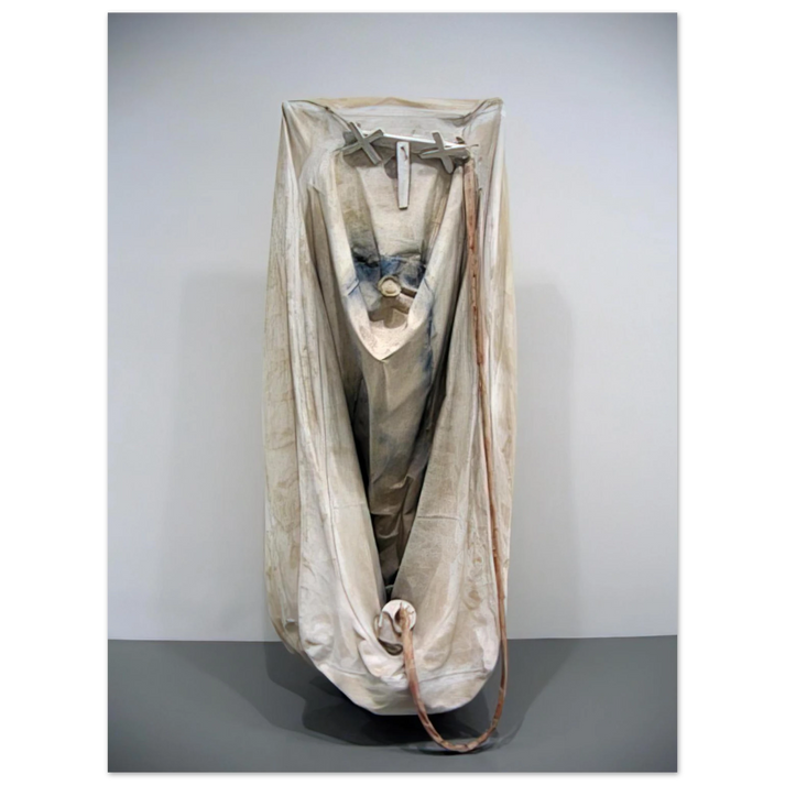 Claes Oldenburg - SOFT BATHTUB MODEL GHOST VERSION 1966  75x100 cm / 30x40inches Fine Art Poster