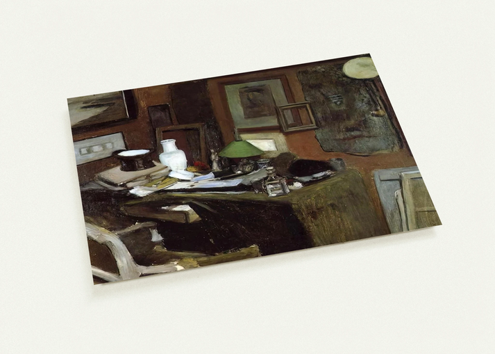 INTERIOR WITH A TOP HAT 1896 By Henri Matisse Pack of 10 Post Cards | Henri Matisse Post Cards | A6 (10.5 x 14.8 cm) - 4.1 x 5.8 inches