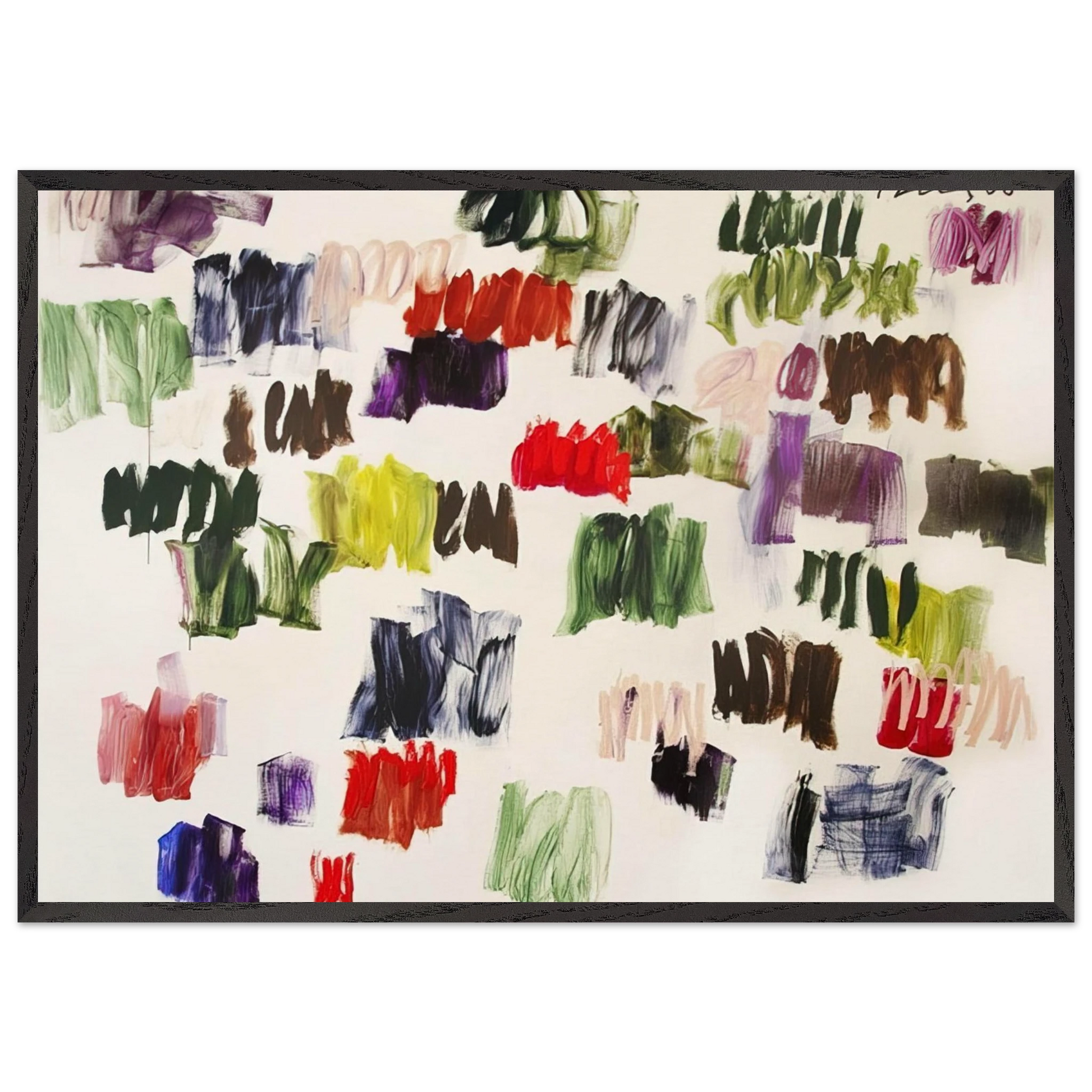 Untitled 08B0032 - 2008 - Gunther Forg Framed Art Print – Black Wooden Frame - Default Title - -Framed Art Print