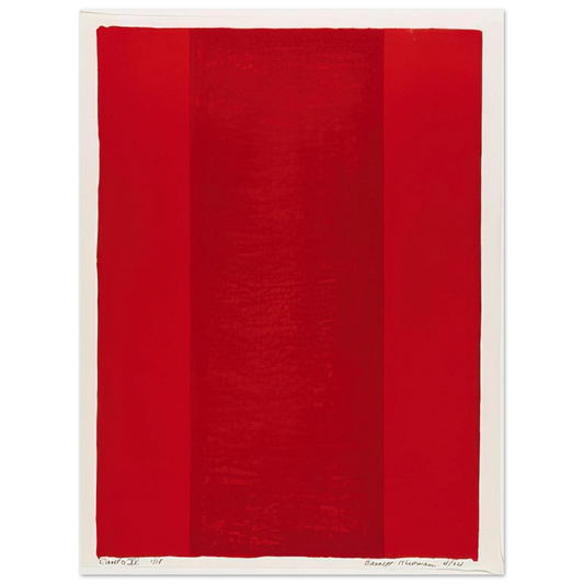 Barnett Newman - Canto XV Fine Art Poster - Default Title