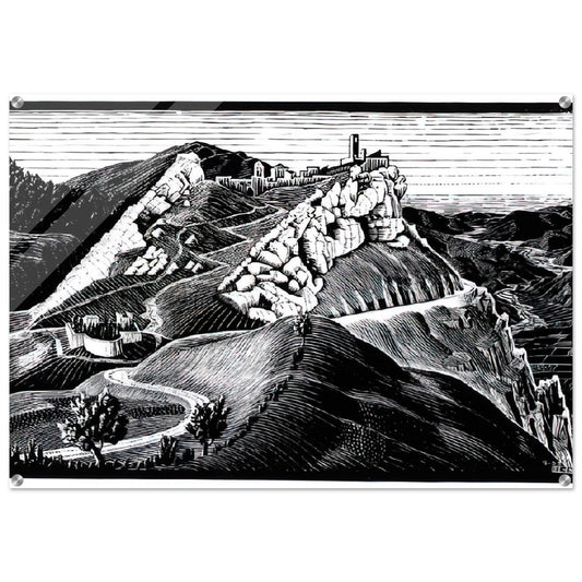 ESCHER (16) - MC Escher Acrylic Print - 70x100 cm / 28x40″ inches | Maurits Cornelis Escher Prints