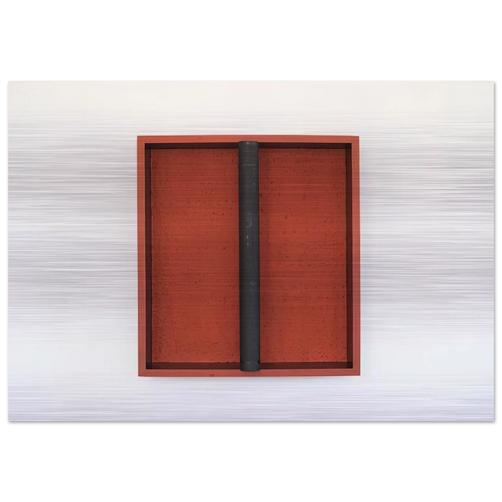 Untitled 101 Spring Street - 1962 - Donald Judd Brushed Aluminum Print - 70x100 cm / 28x40 inches | Donald Judd Aluminum Print | Donald Judd Prints