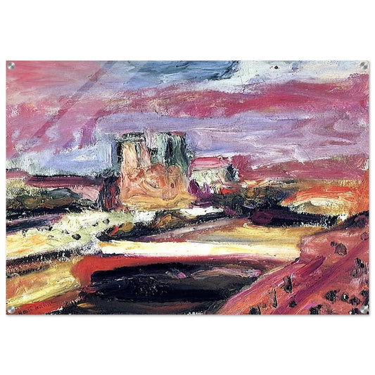 NOTRE DAME 1904 - Henri Matisse Acrylic Print - 70x100 cm / 28x40″ inches