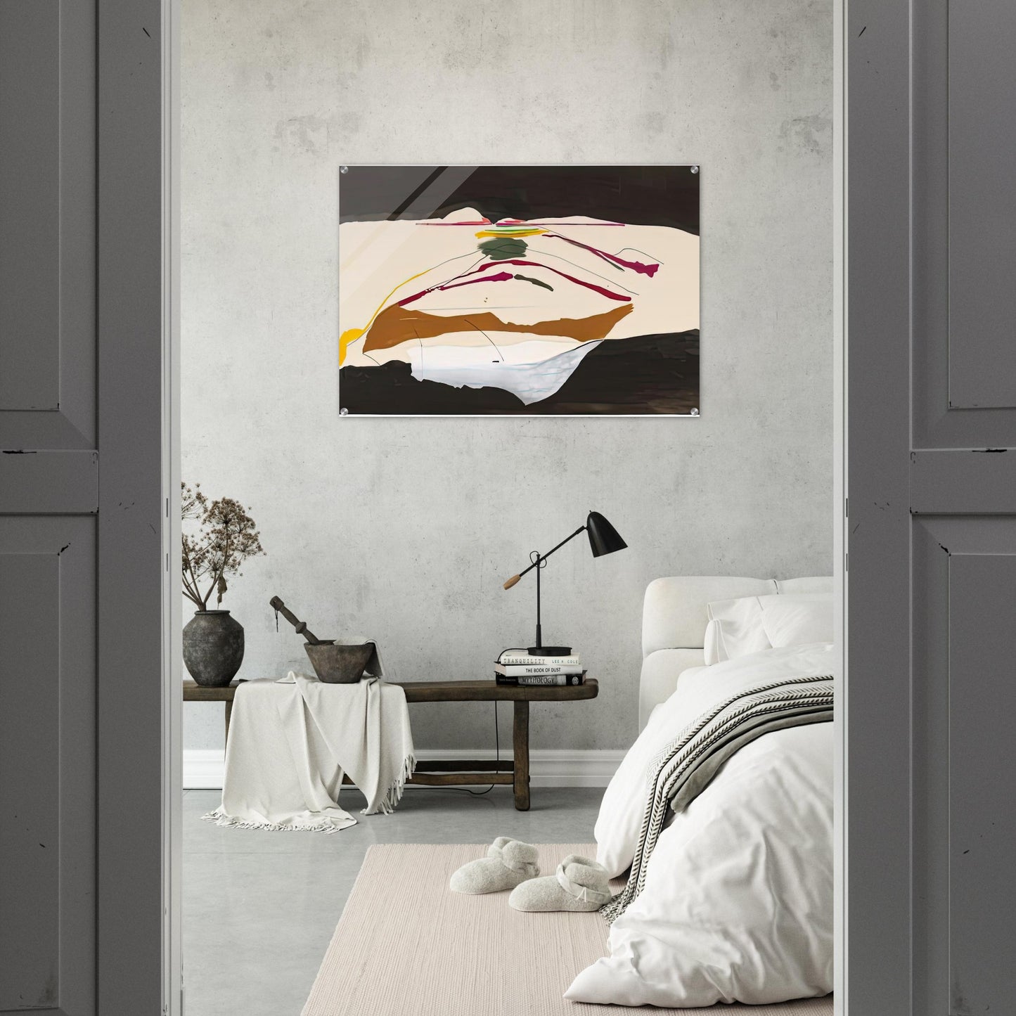 New Paths, 1973- - Helen Frankenthaler Acrylic Print - 70x100 cm / 28x40″ inches | Helen Frankenthaler Wall Art | Helen Frankenthaler Prints