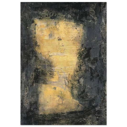 Bolo - Tachisme - Emil Schumacher Brushed Aluminum Print - 70x100 cm / 28x40 inches | Emil Schumacher Aluminum Print | Emil Schumacher Prints