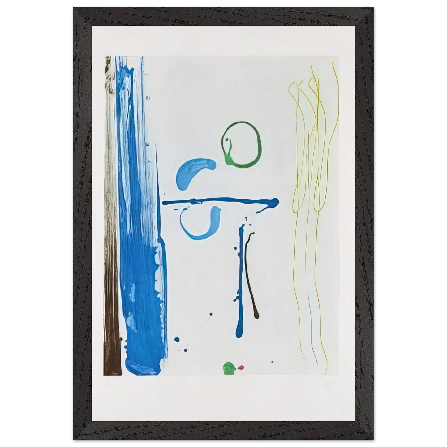 Helen Frankenthaler - Sunshine After Rain - 1987 Wall art - 40x60 cm / 16x24 inches - Fine Art Poster - -