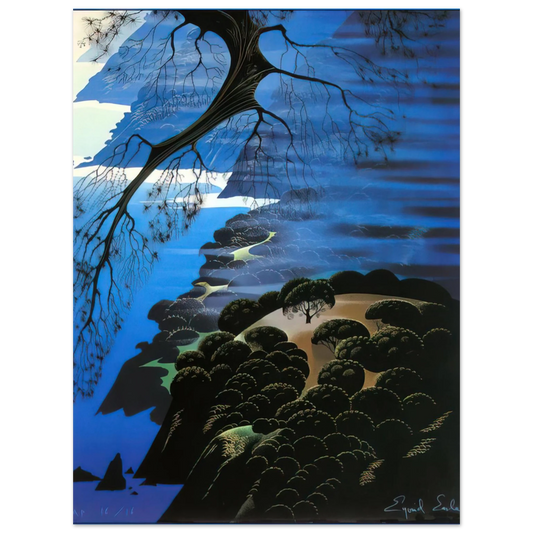 Eyvind Earle - Mystical Coastline Fine Art Poster - Default Title
