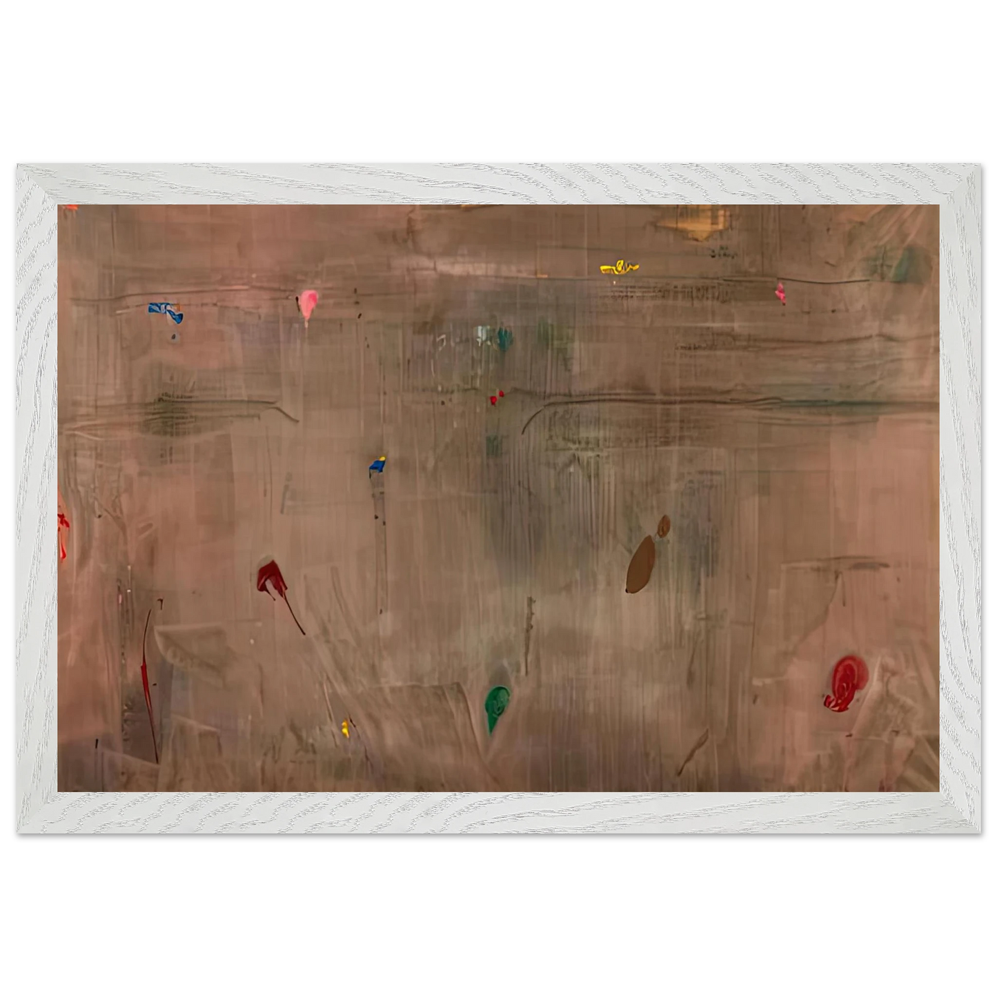 Helen Frankenthaler - Cathedral, 1982- Wall Art - 21x29.7 cm / 8x12" - Premium Wooden Framed Poster With Fine Art Paper - Wood frame
