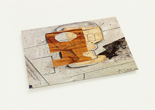 Glass on a Table - 1914 By Pablo Picasso Pack of 10 Post Cards | Pablo Picasso Post Cards | A6 (10.5 x 14.8 cm) - 4.1 x 5.8 inches