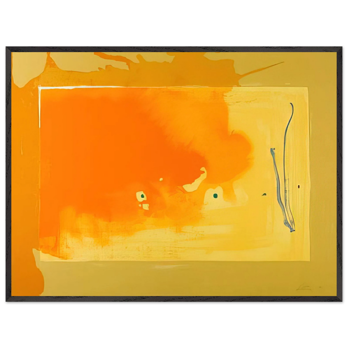 Helen Frankenthaler - Bilbao - 1998 Wall art - 15x20 cm / 6x8 inches - Fine Art Poster - -