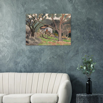 LA MAISONNETTE 1919 - Henri Matisse Brushed Aluminum Print - 70x100 cm / 28x40 inches | Henri Matisse Aluminum Print | Henri Matisse Prints