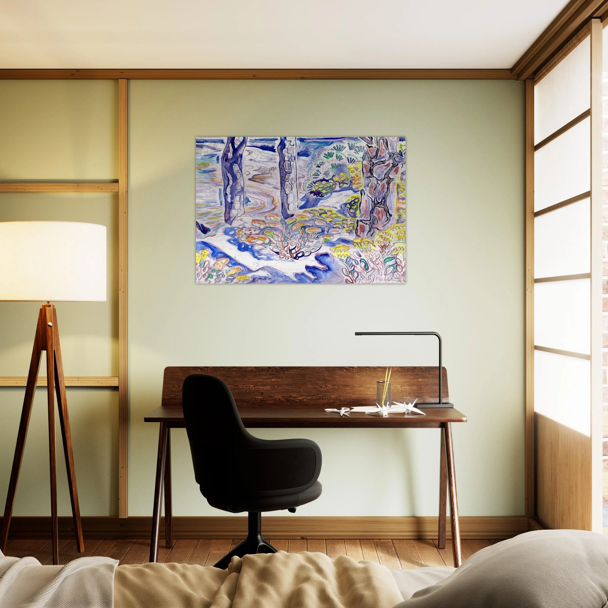 Walter Anderson - Walter Anderson Brushed Aluminum Print - 70x100 cm / 28x40 inches | Walter Anderson Aluminum Print | Walter Anderson Prints