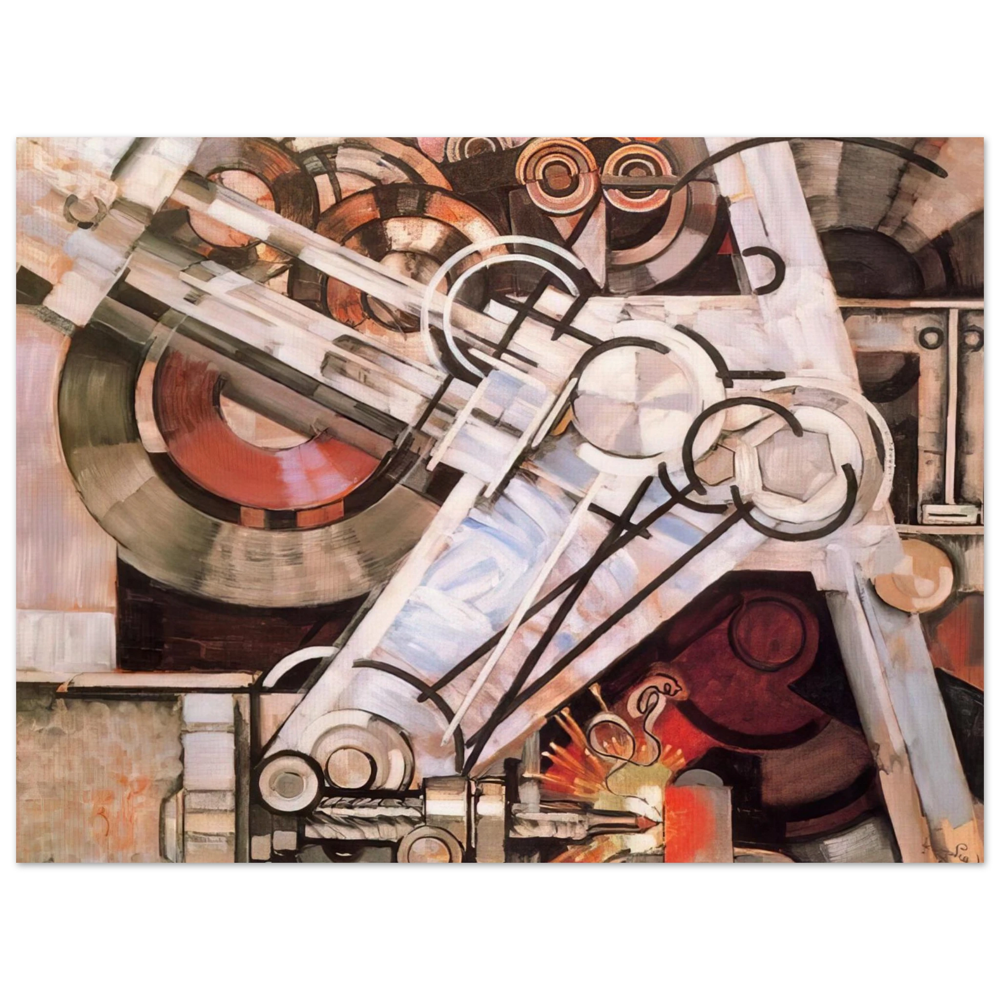Frantisek Kupka - Drill Fine Art Poster - Default Title