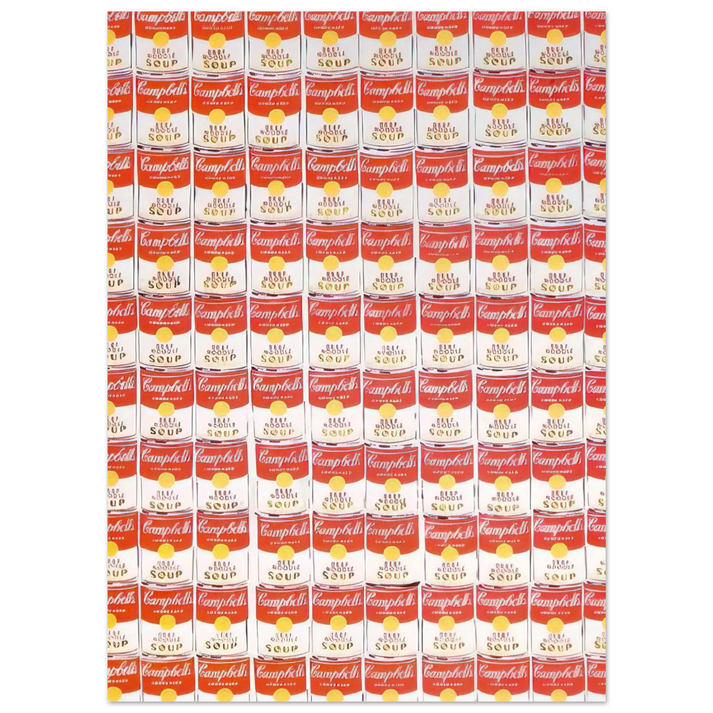 Andy Warhol - 100 Cans Fine Art Poster