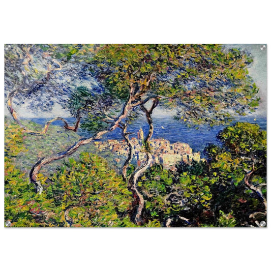 Bordighera - claude monet Acrylic Print - 70x100 cm / 28x40″ inches