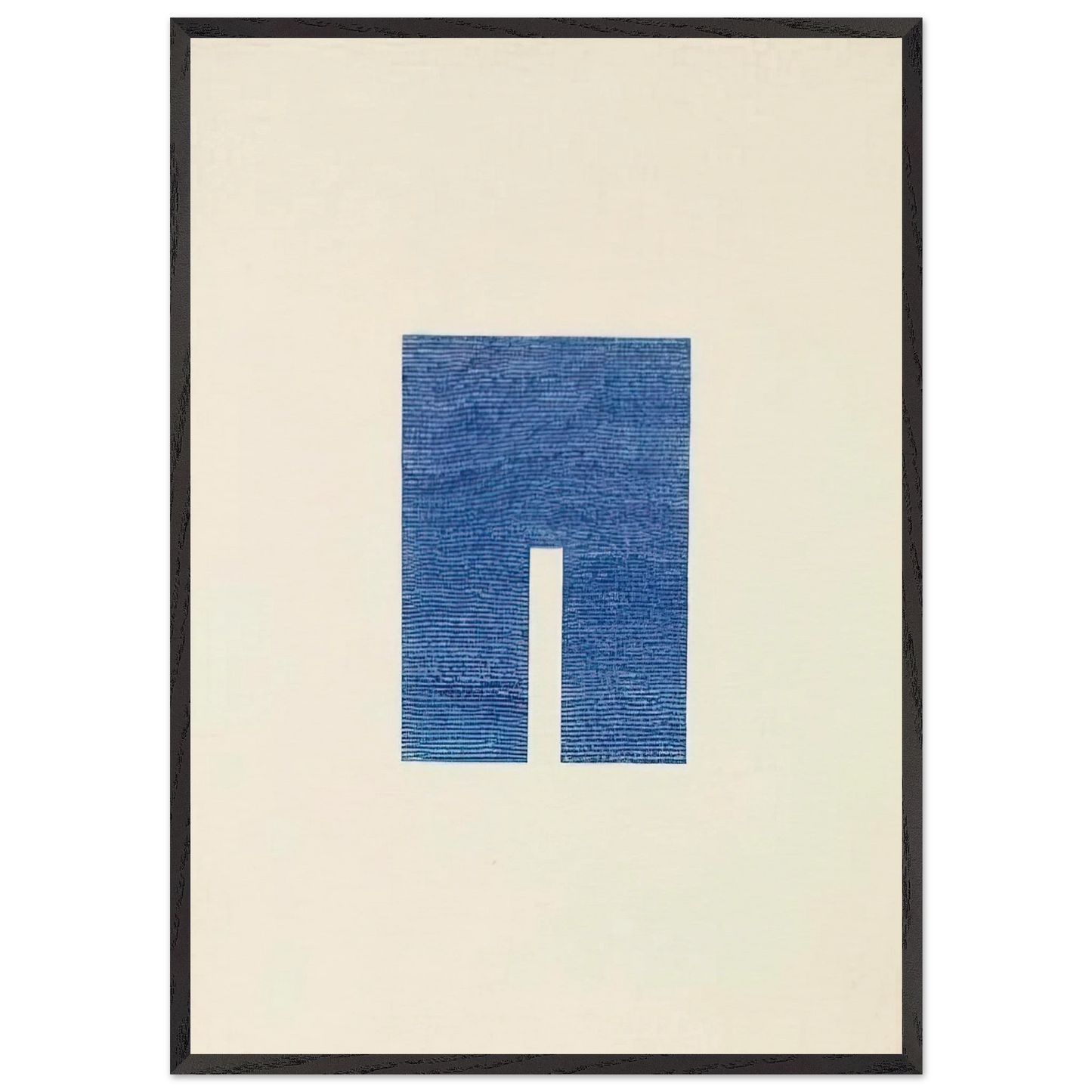 PIER PIET 1974 - Alighiero Boetti Framed Art Print – Black Wooden Frame - Default Title - -Framed Art Print