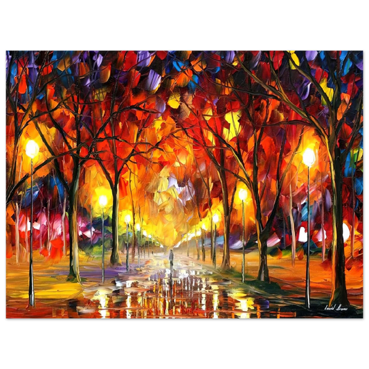 Leonid Afremov - Leonid Afremov Fine Art Poster - 13x18 cm / 5x7 inches