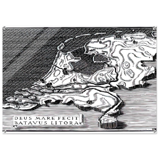 ESCHER (28) - MC Escher Acrylic Print - 70x100 cm / 28x40″ inches | Maurits Cornelis Escher Prints