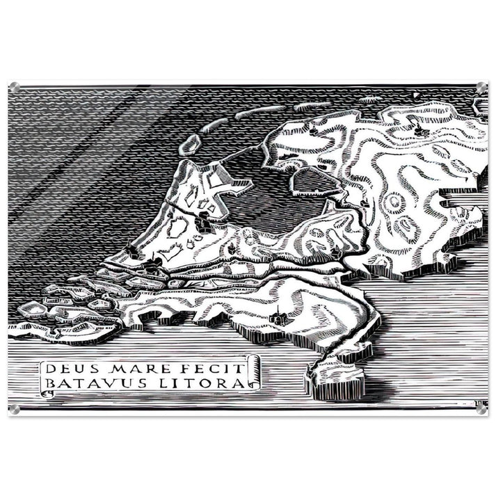 ESCHER (28) - MC Escher Acrylic Print - 70x100 cm / 28x40″ inches | Maurits Cornelis Escher Prints