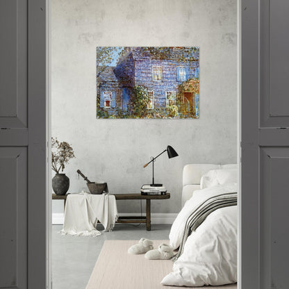 Hutchison House, Easthampton - Childe Hassam Acrylic Print - 70x100 cm / 28x40″ inches