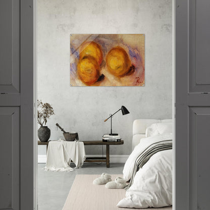 Three Lemons - Pierre-Auguste Renoir Acrylic Print - 70x100 cm / 28x40″ inches