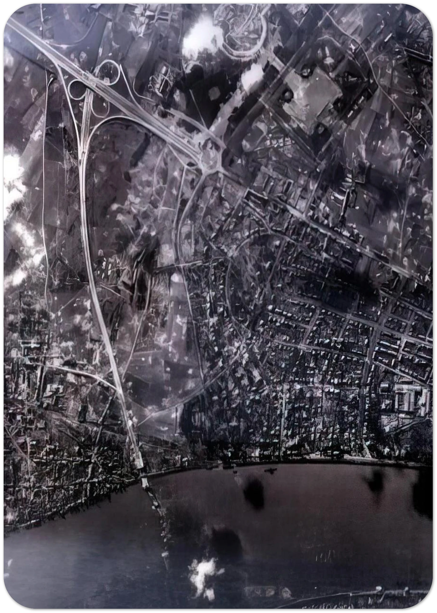 14 FEB 45 2002 By Gerhard Richter Pack of 10 Post Cards | Gerhard Richter Post Cards | A6 (10.5 x 14.8 cm) - 4.1 x 5.8 inches