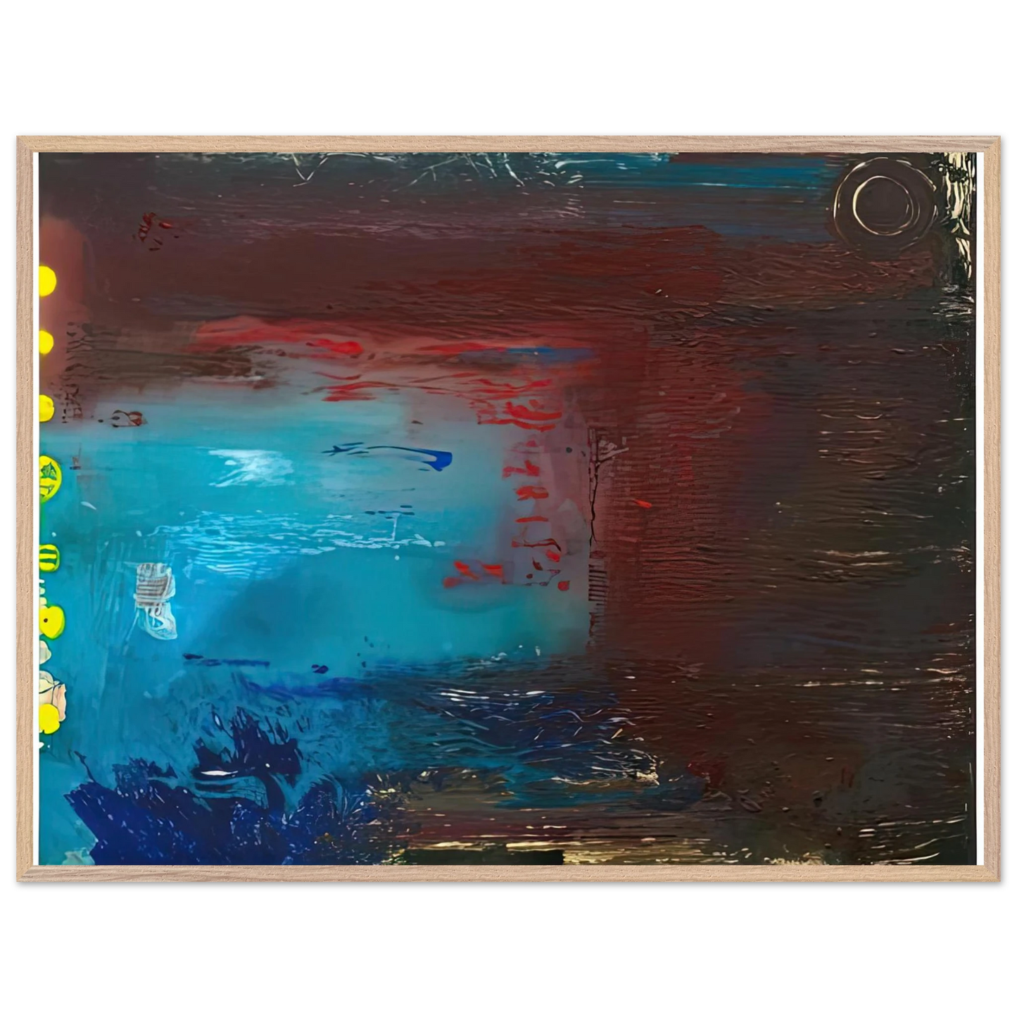 Helen Frankenthaler - Borrowed Dream, 1992- Wall Art - 28x40 inches / 70x70 cm - Canvas (Imperial) - -