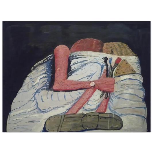 Philip Guston - COUPLE IN BED Fine Art Poster - Default Title