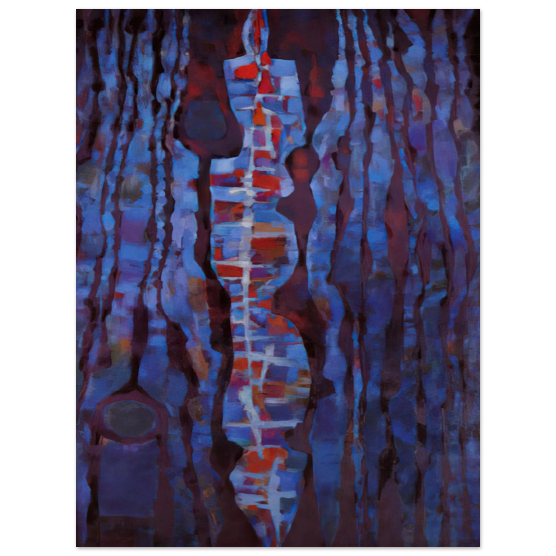 Alfred Manessier - L'offrande de la Terre ou Hommage à Teilhard de Chardin - 1962 Fine Art Poster - Default Title