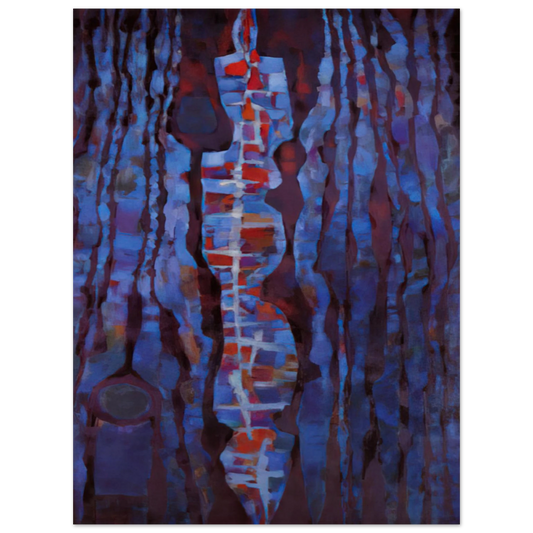 Alfred Manessier - L'offrande de la Terre ou Hommage à Teilhard de Chardin - 1962 Fine Art Poster - Default Title