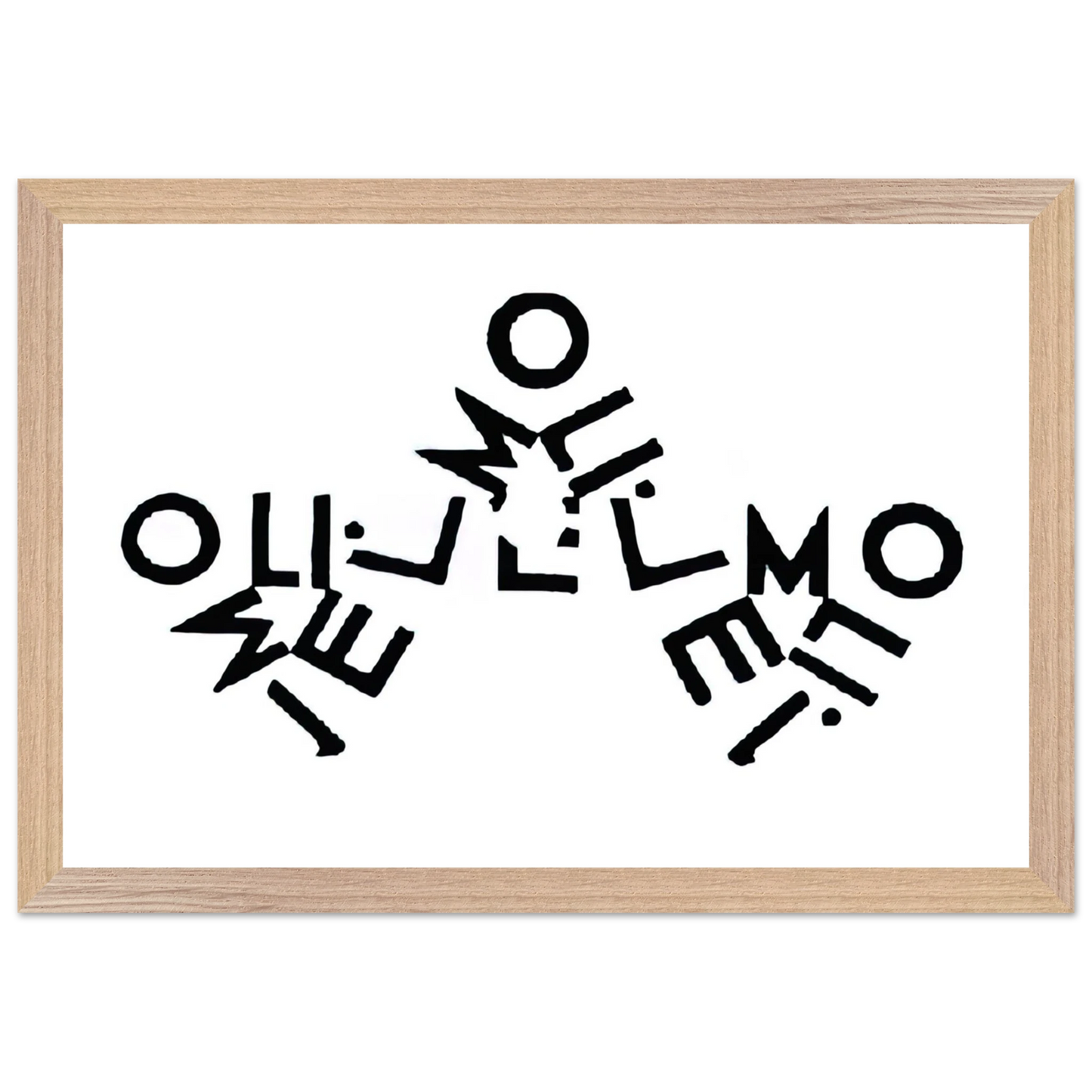MC Escher - ESCHER (22) Wall Art - 21x29.7 cm / 8x12" - Premium Wooden Framed Poster With Fine Art Paper - Wood frame