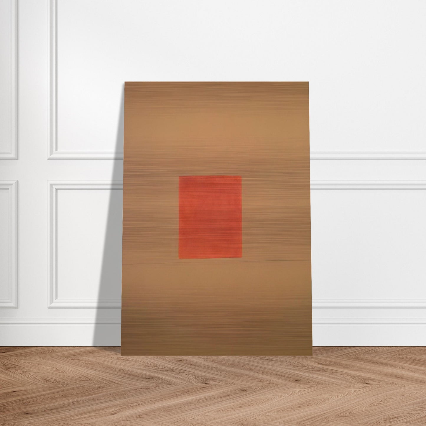 Delphic Sun-Box #2 - 1968 - Theodoros Stamos Brushed Aluminum Print - 70x100 cm / 28x40 inches | Theodoros Stamos Aluminum Print | Theodoros Stamos Prints