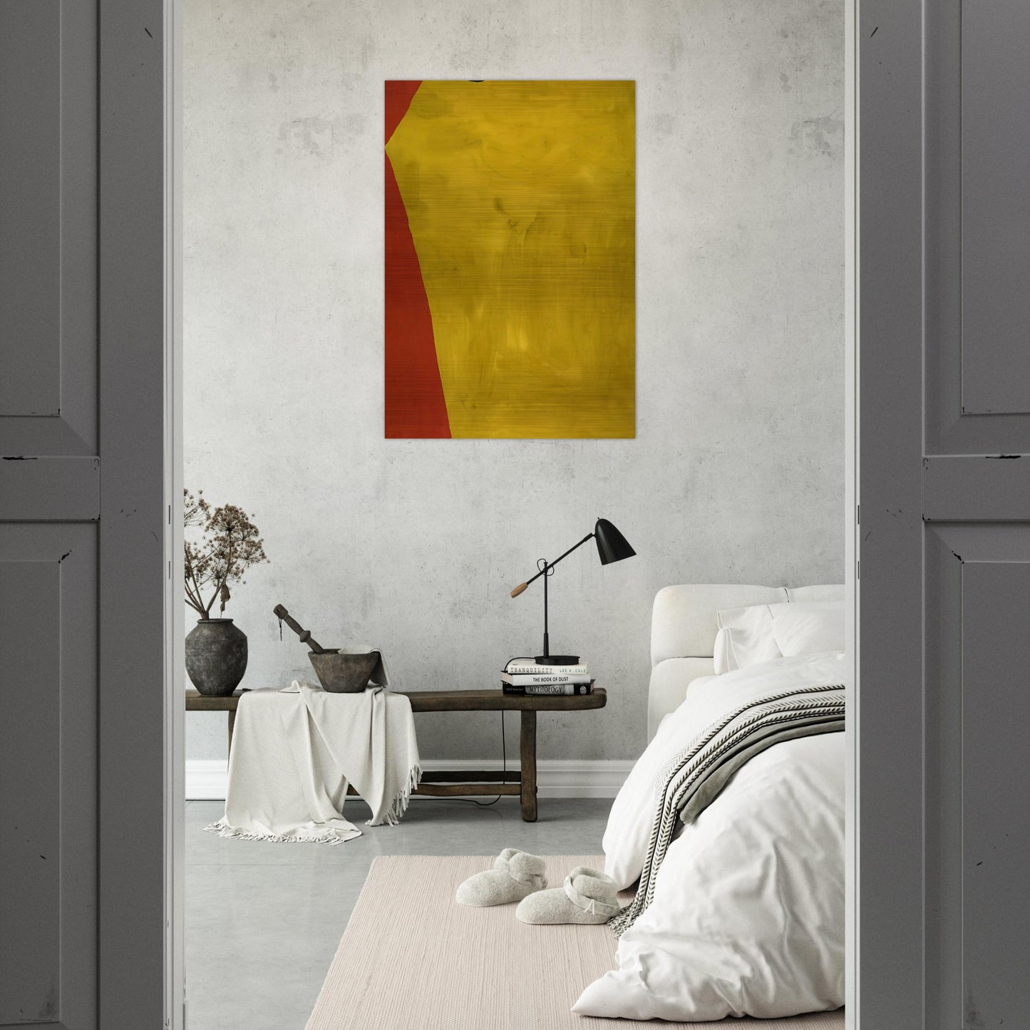 Blessing of the Fleet - 1969 - Helen Frankenthaler Brushed Aluminum Print - 70x100 cm / 28x40 inches | Helen Frankenthaler Aluminum Print | Helen Frankenthaler Prints