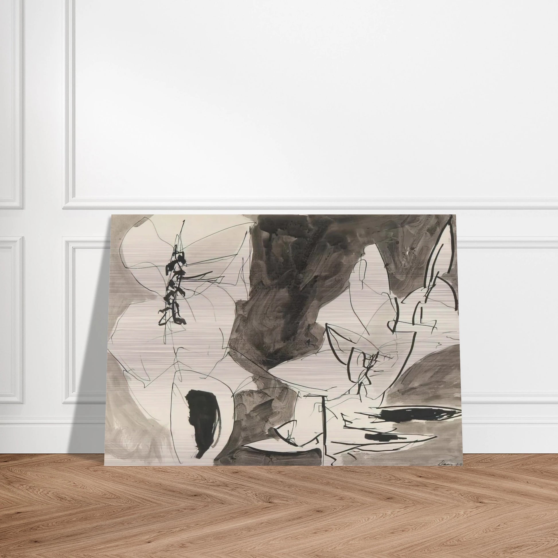 Leap Frog - 1952 - Gene Davis Brushed Aluminum Print - 70x100 cm / 28x40 inches | Gene Davis Aluminum Print | Gene Davis Prints