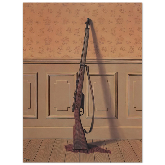 Rene Magritte - THE SURVIVOR 1950 Fine Art Poster - Default Title